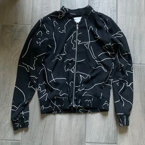 Babaton light weight dog print jacket